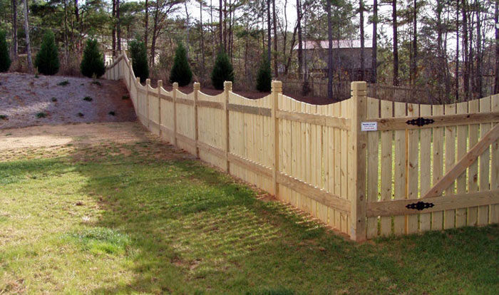 Semi-Private Fence